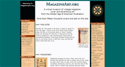 Desktop Screenshot of magazineart.org